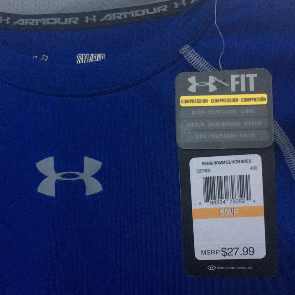 NWT Under Armour Men’s Small Compression Shirt